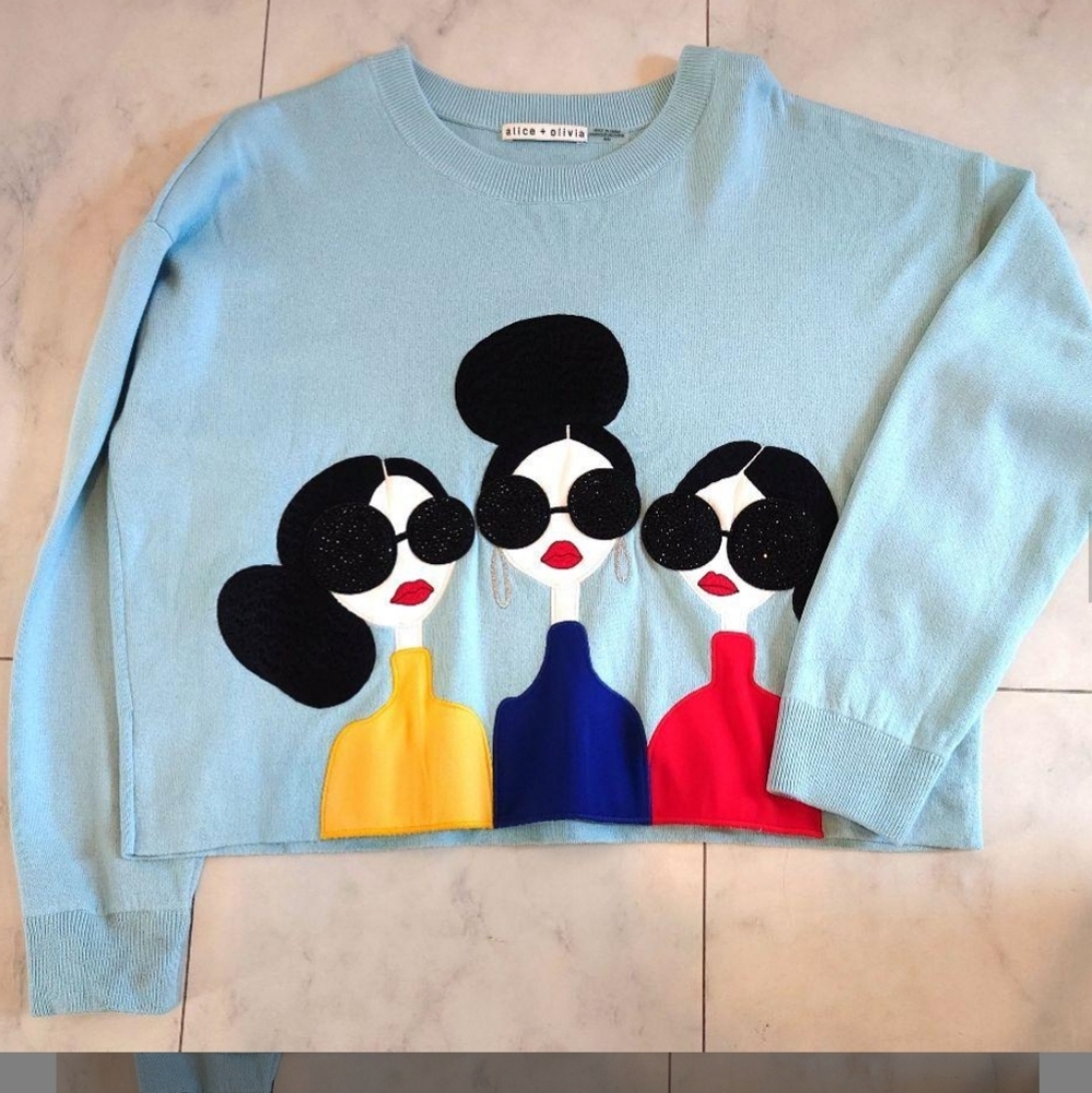 Alice and Olivia Knit Sweater/Size XS